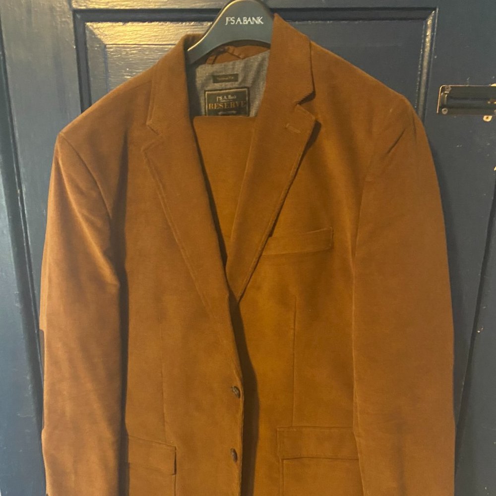 Joseph A. Bank Men's Corduroy Suit